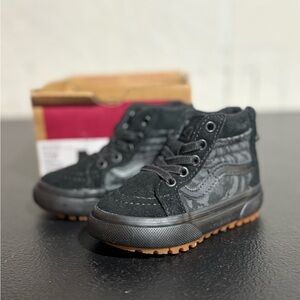 Vans Black Kids High-Top Boots